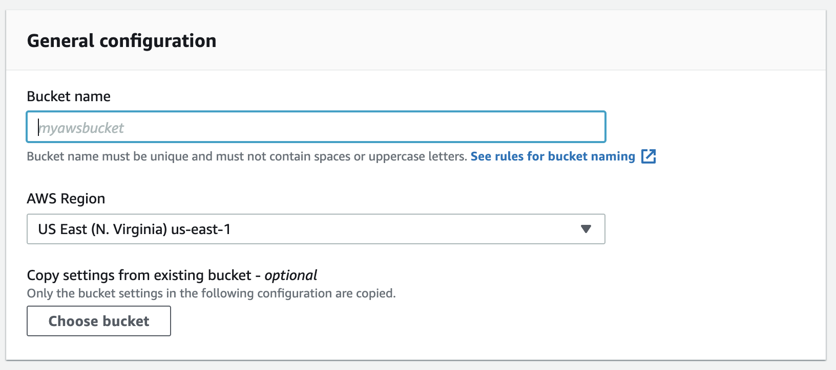 set up local dynamodb us east n virginia